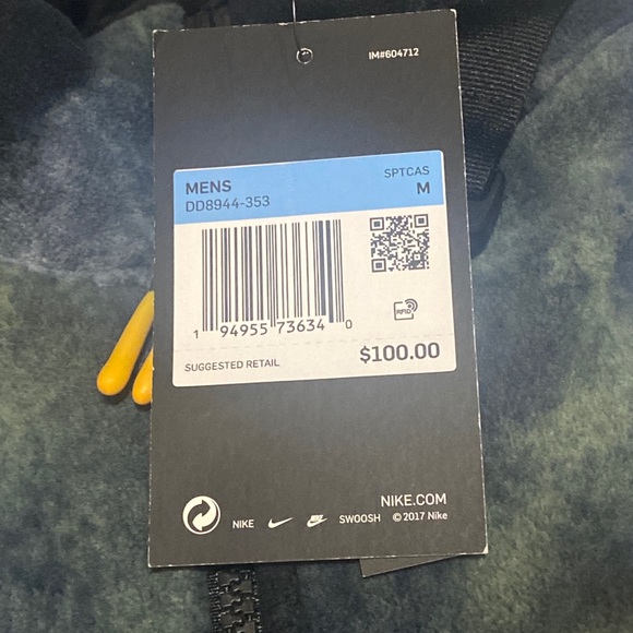 New $100 Tie Dye Polar Fleece s m l - Picture 13 of 13